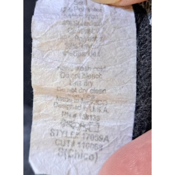 Staccato Women's Small Striped Multicolor Long Sleeve Sweater Top - Picture 4 of 5